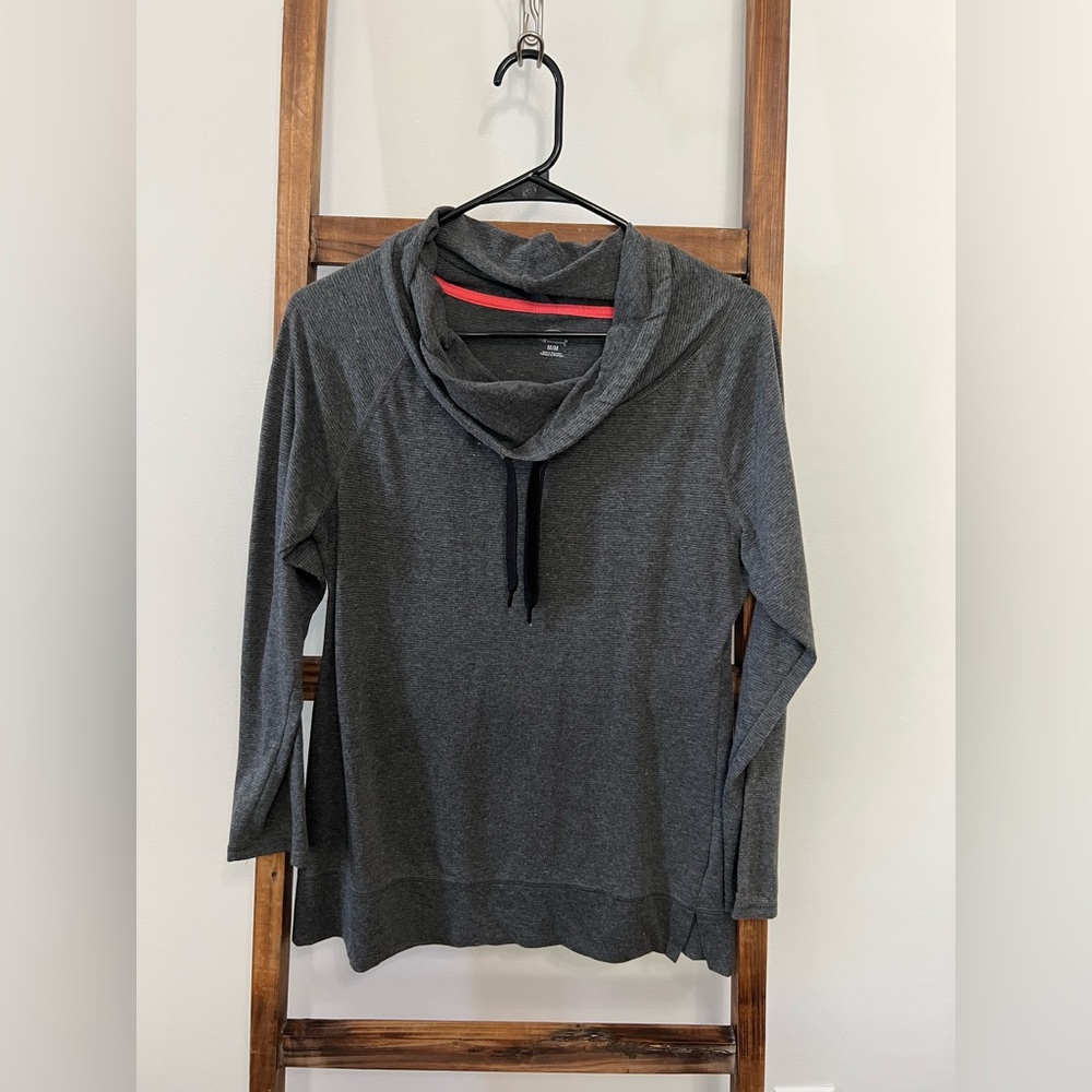 Champion cowl neck athletic sweater